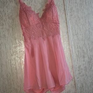 Fashion nova pink romper